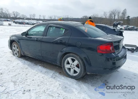 2011 Dodge Avenger Mainstreet z USA, uszkodzony, nr VIN 1B3BD1FB4BN556914